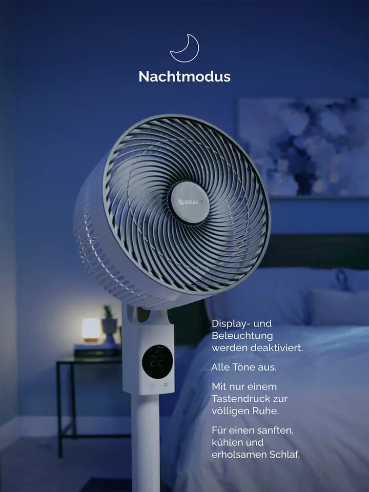Meaco Sefte 10 Pro Akku-Standventilator - Thumbnail 7