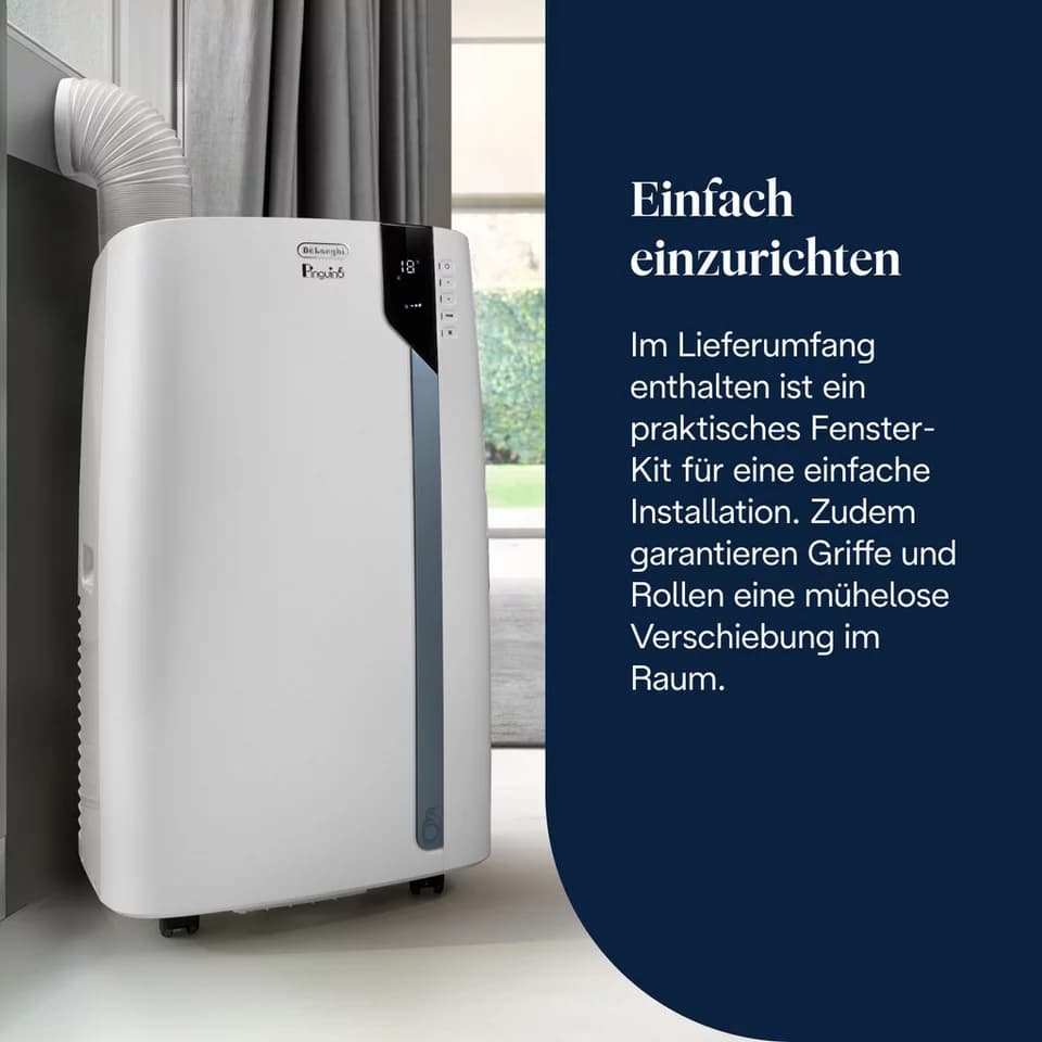 De'Longhi Pinguino EX105 3-in-1-Klimagerät - Thumbnail 6