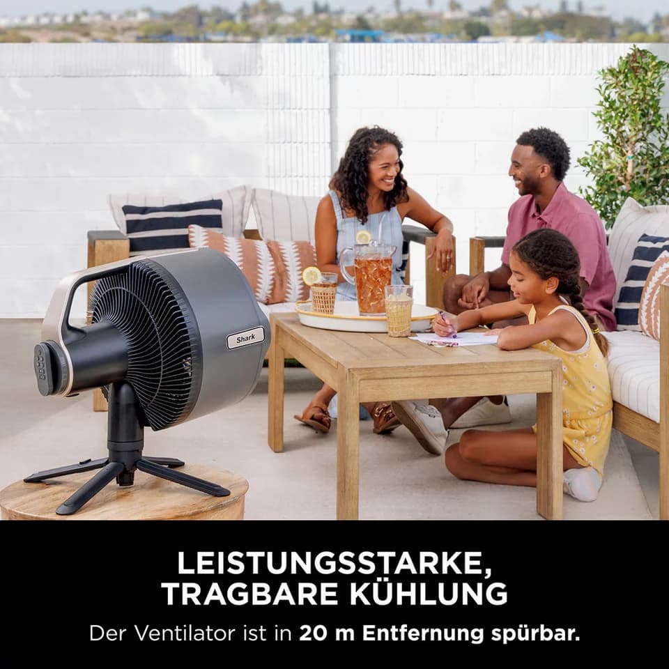 Shark FlexBreeze Pro Mist FA300EU Standventilator - Thumbnail 3