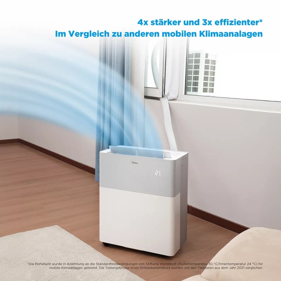 Midea PortaSplit Cool mobile Split-Klimaanlage - Thumbnail 3