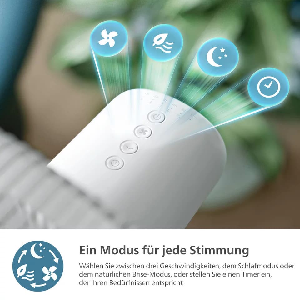Philips CX2550/00 Serie 2000 Standventilator - Thumbnail 7
