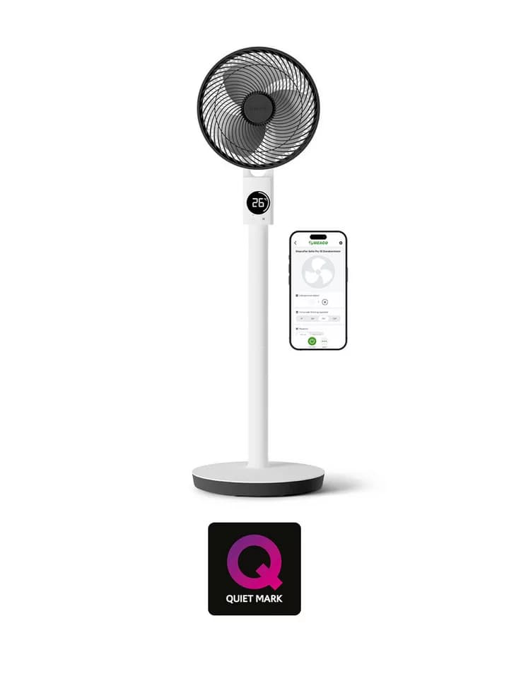 Meaco Sefte 10 Pro Akku-Standventilator